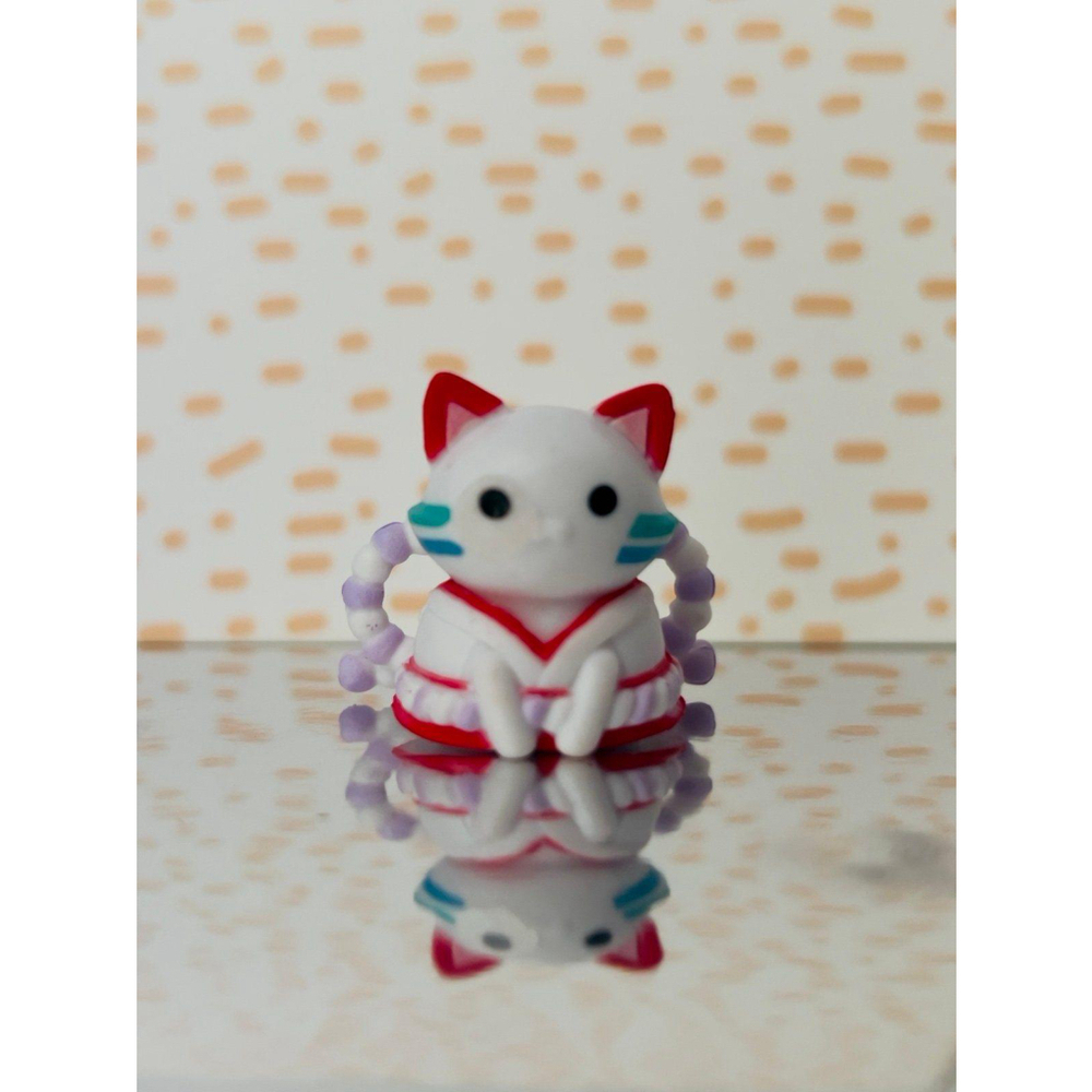 yamato one piece anime mini cat figure
